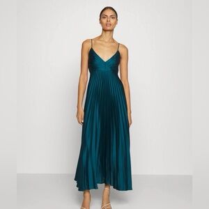 Abercrombie & Fitch Teal Maxi Dress